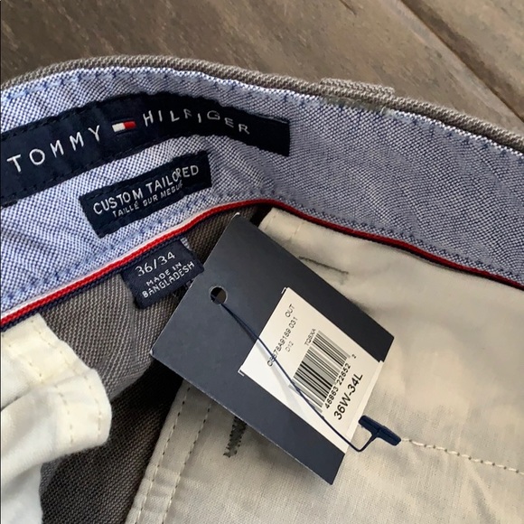 NWT Tommy Hilfiger grey trousers - Picture 2 of 4